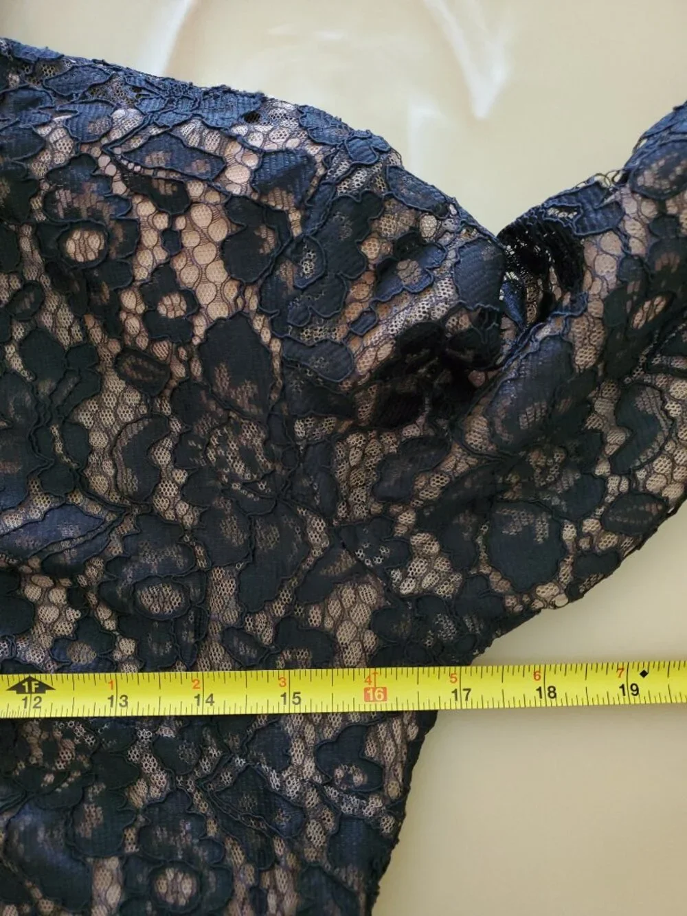 The Dolls House Flora Black Lace Romper Size Medium